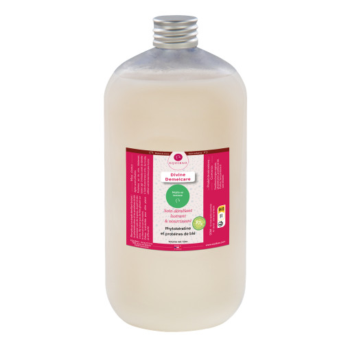 soin démêlant divine demelcare "Mojito en terrasse" bouteille 1 litre 1 litre